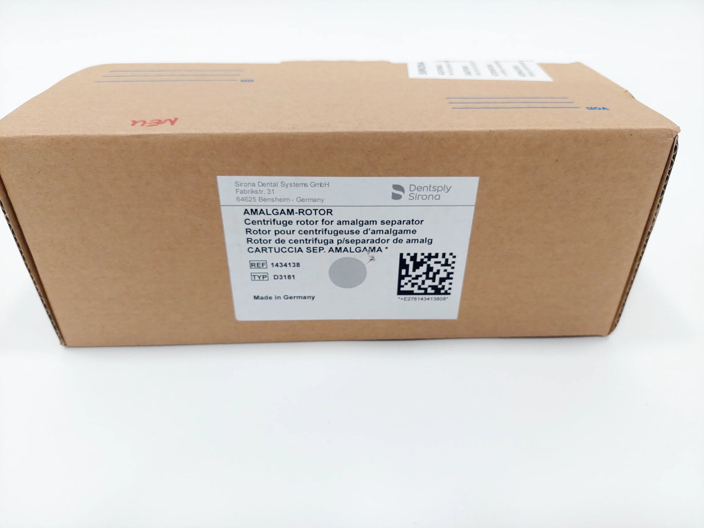 SIEMENS Sirona M1 & E Serie Amalgamrotor Amalgam Rotor grau Amalgamabscheider Neu