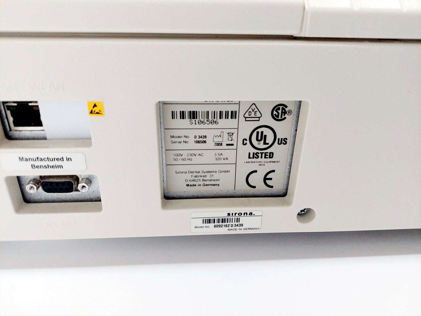 Sirona CEREC MC XL Schleifeinheit