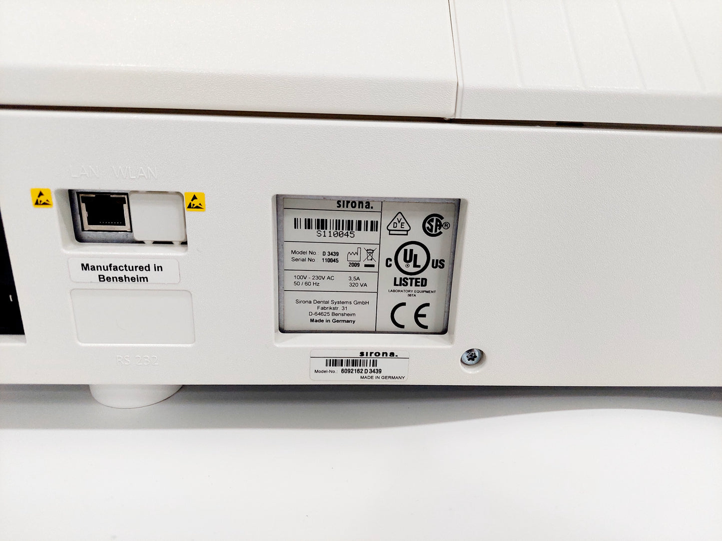 Sirona CEREC MC XL Schleifeinheit