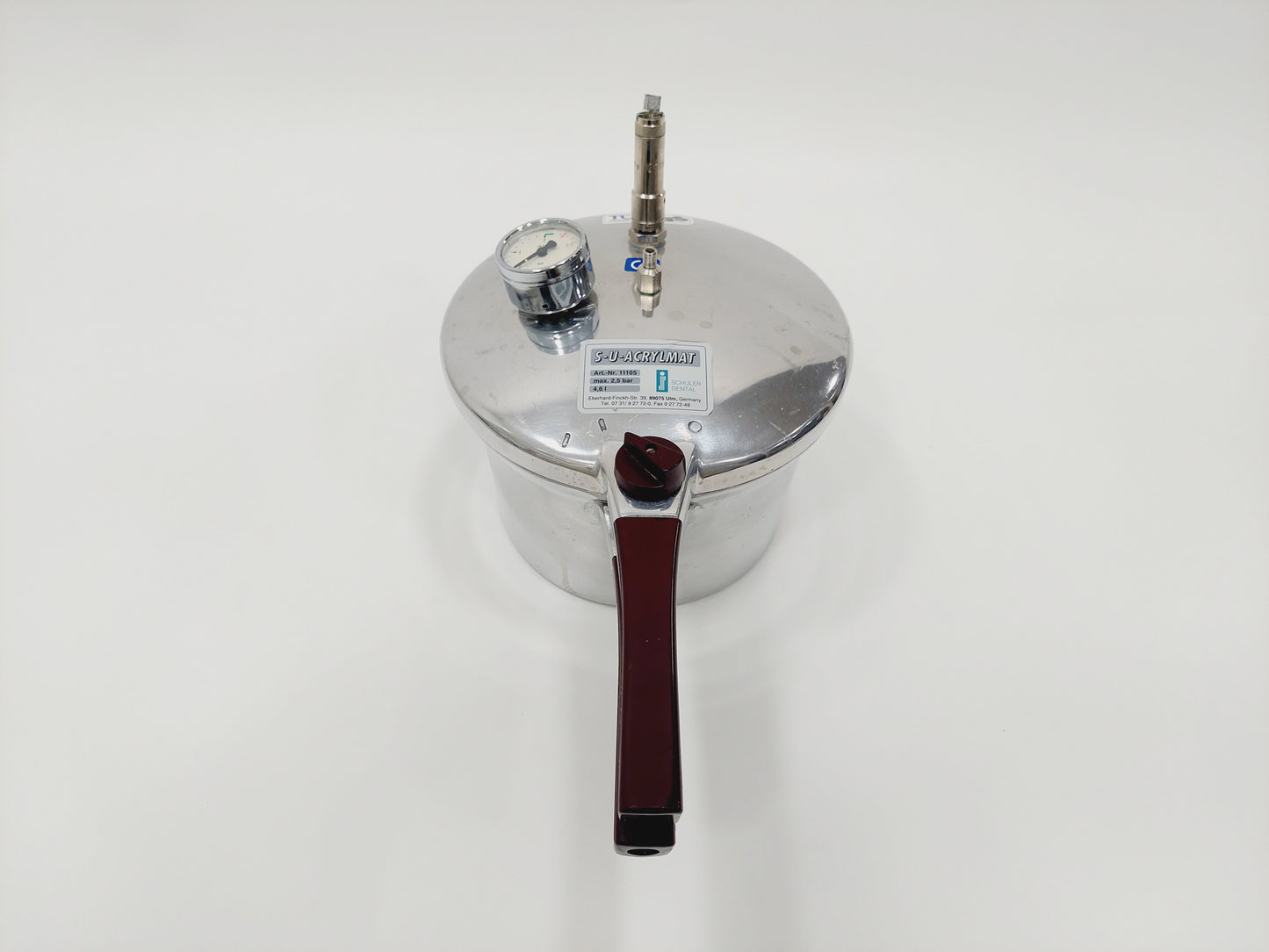 Dental S-U-Acrylmat Drucktopf Zahntechnik Labor