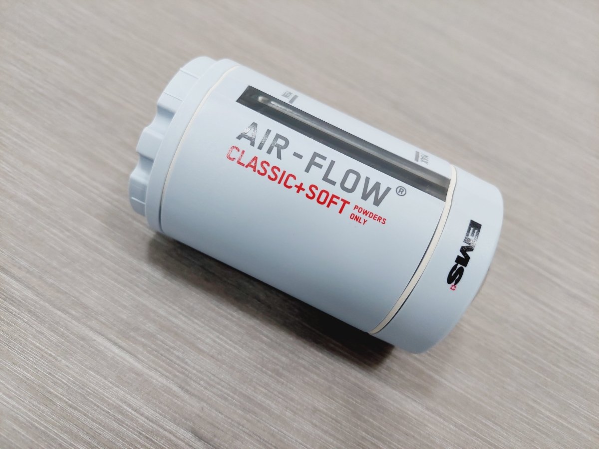 EMS Air-Flow Classic + Soft Pulverkammer Behälter Neu