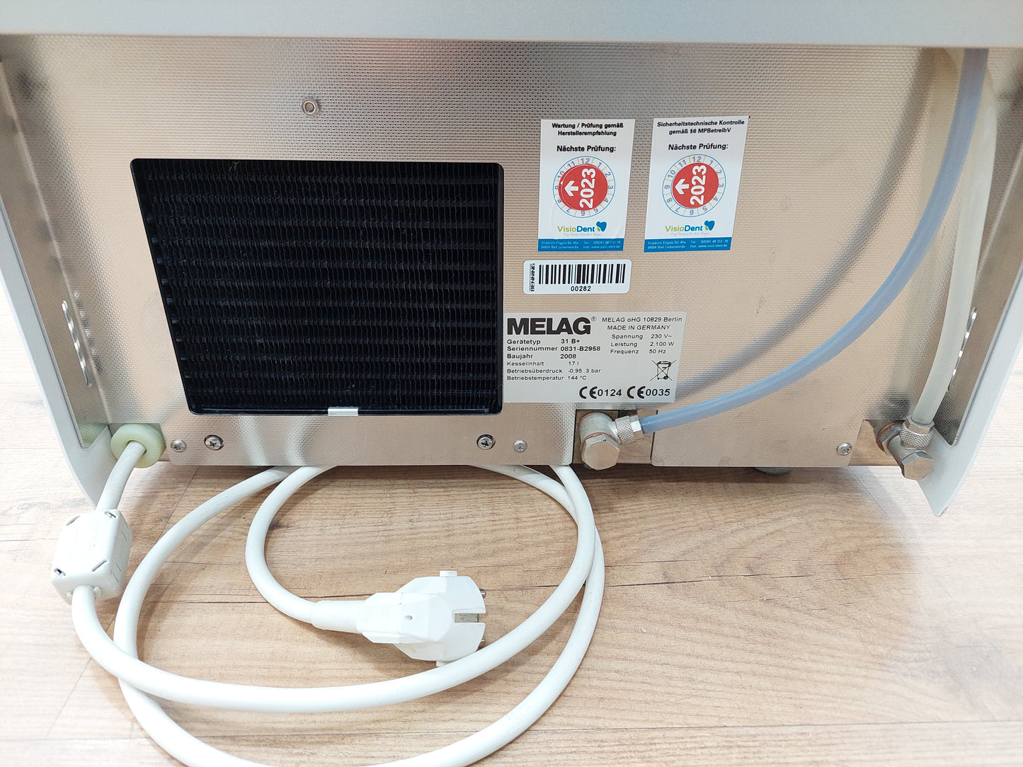 Melag Vacuklav 31B+ B-Klasse Autoklav Bj. 2008