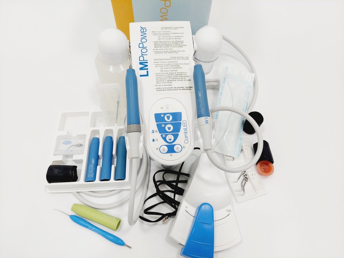 LM Pro Power Combi LED Kombigerät Air Polishing Ultrasonic Scaler Ultraschall Dental Prophyphlaxy