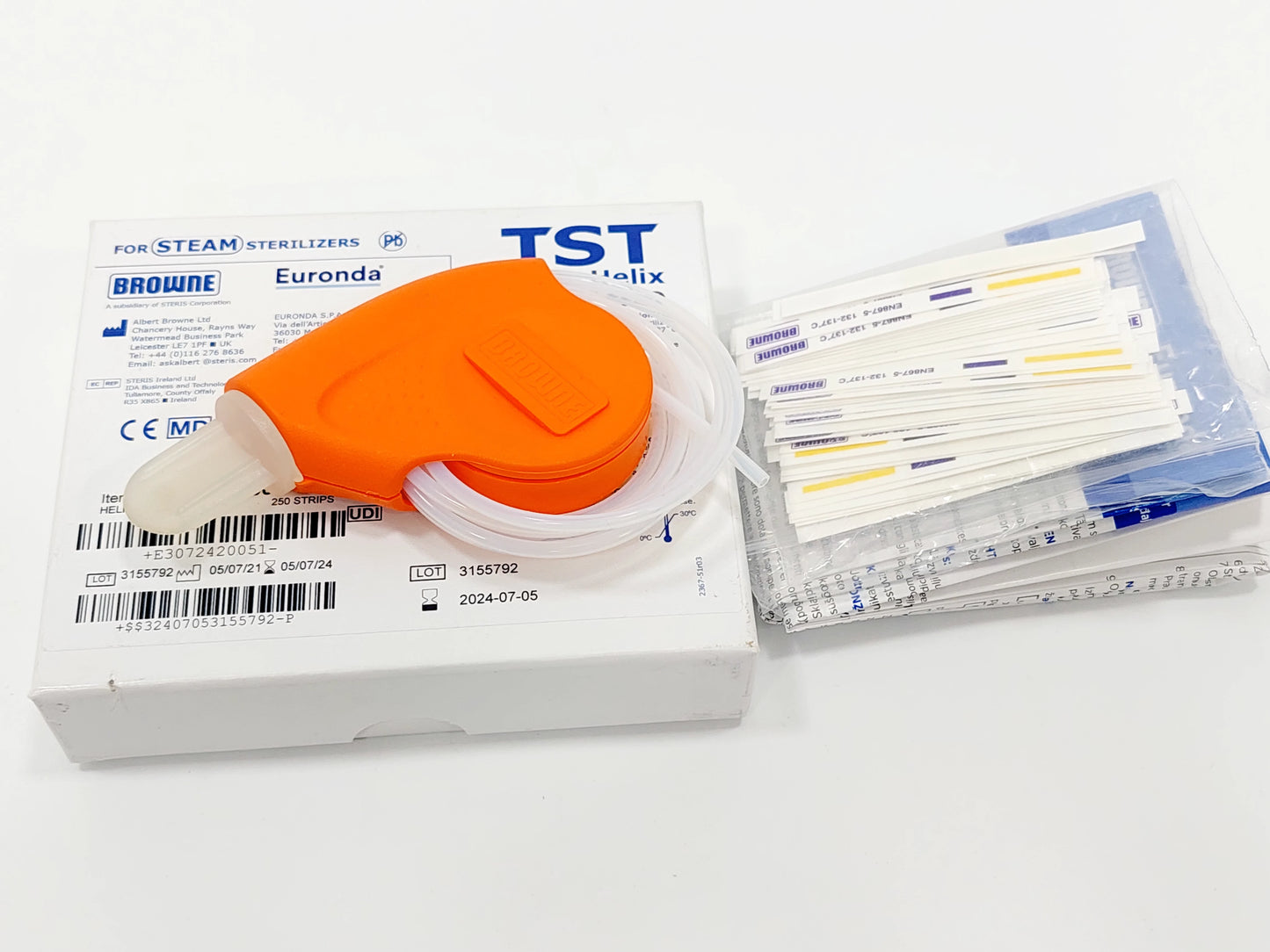 Browne TST Helix Test für Autoklaven Helix Prüfkörper Chargenkontrolle