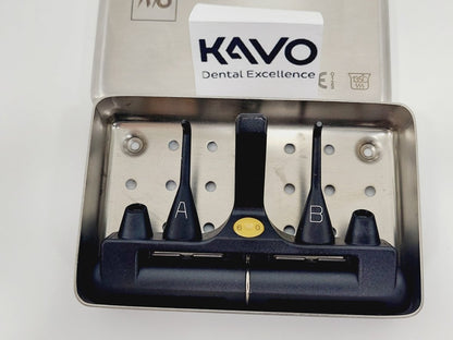 KaVo 2 Lichtspitzen A, B  mit Halter Steri Box Kassette