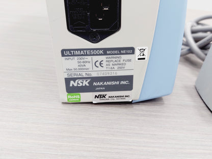 NSK Ultimate 500K Knieanlasser ohne Handstück Top
